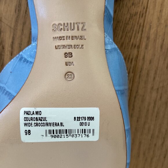 Schutz Paola Mid Slingback Pointed Toe Pump - Picture 15 of 15